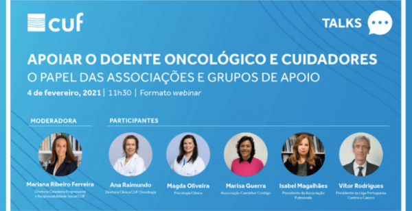 Assista à CUF Talks sobre apoiar o doente oncológico e os cuidadores