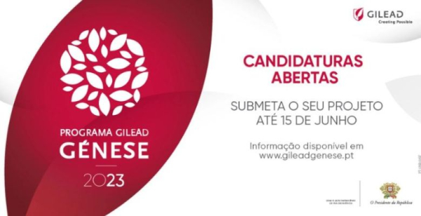 Programa Gilead GÉNESE 2023: candidaturas abertas