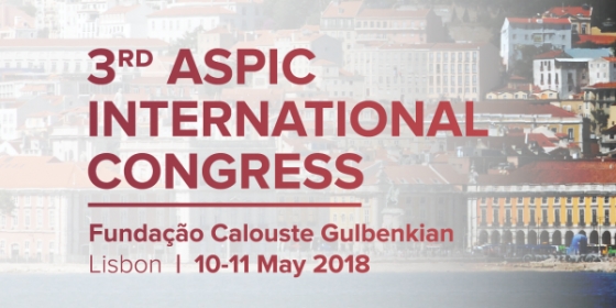 Lisboa recebe 3.º Congresso Internacional da ASPIC em maio