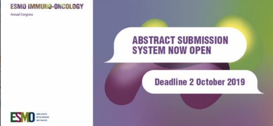 Inscrições a decorrer: ESMO Immuno-Oncology Congress 2019