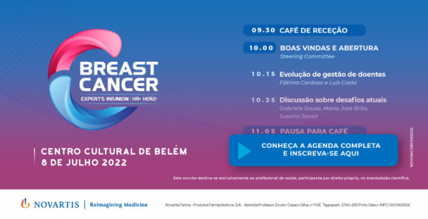 Está a chegar a reunião “Breast Cancer – experts reunion”