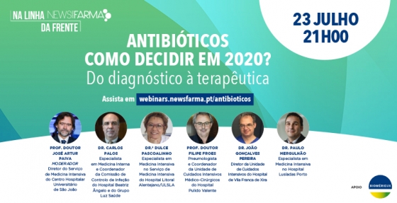 “Antibióticos - como decidir em 2020?” é o mote de webinar que visa debater “do diagnóstico à terapêutica”
