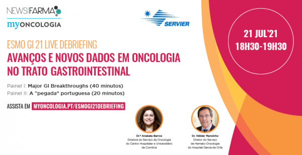 Amanhã, não perca o ESMO GI 21 Live Debriefing