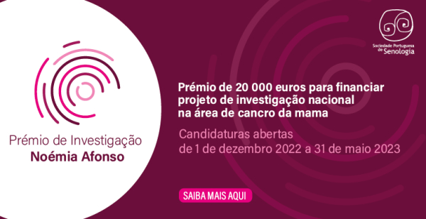 Prémio de Investigação Noémia Afonso: candidaturas terminam a 31 de maio