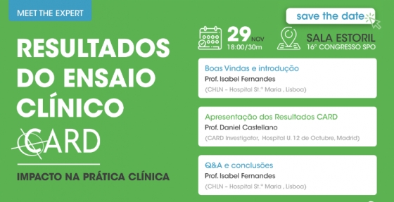 Resultados do ensaio clínico CARD em discussão no 16.º Congresso Nacional de Oncologia