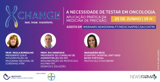 “A necessidade de testar em Oncologia” em destaque na sessão X-Change